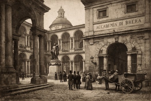 La milano dell’800 e il fantasma di Brera