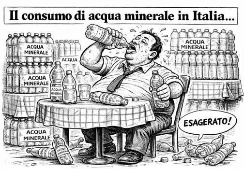 Il consumo di acqua minerale in Italia: primato, spesa, ragioni e costo ambientale