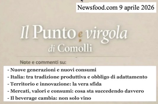 Punto e virgola di Comolli: Vino “vero”, consumi e nuove tendenze: tra identità, no-alcol e crisi di mercato